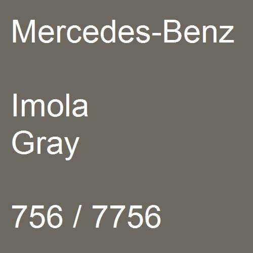 Mercedes-Benz, Imola Gray, 756 / 7756.